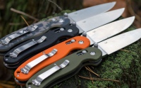 НОЖ GANZO G727M (ЧЕРНЫЙ, ЗЕЛЕНЫЙ, ОРАНЖЕВЫЙ, ХАКИ)